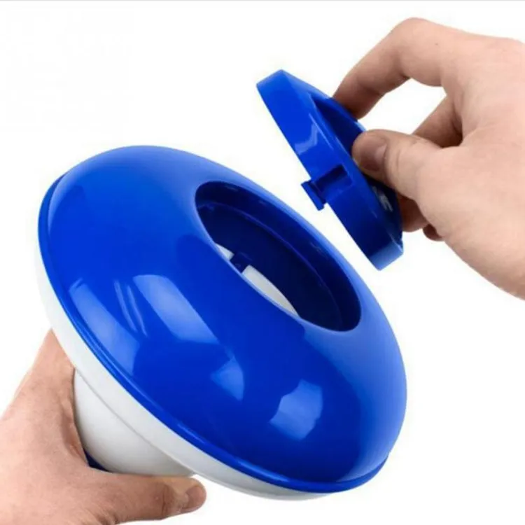 5 inch Swimming Pool Disinfection Automatic Medicine Dispenser Floating Medicine Box