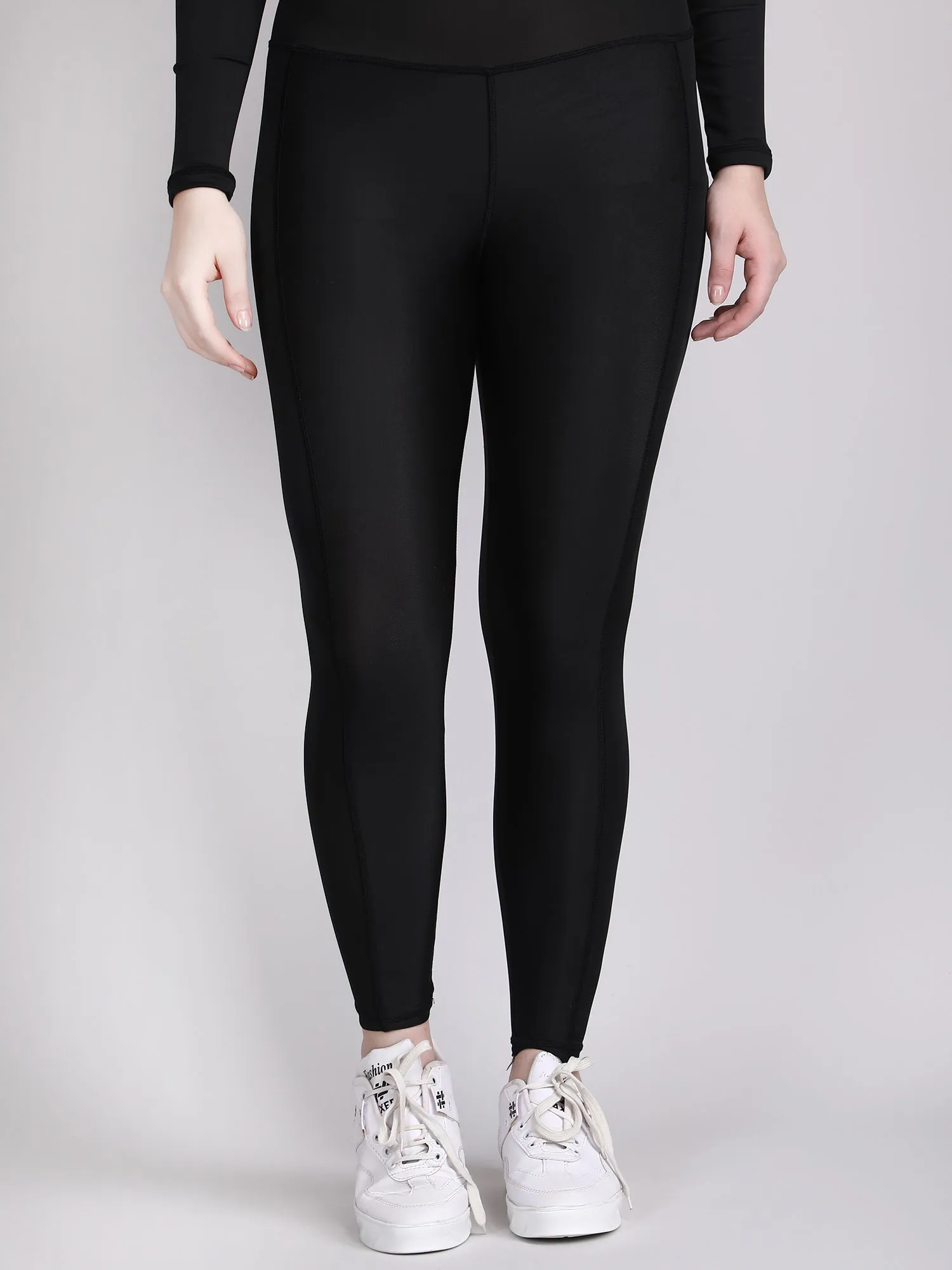 ankle leggings - High Waisted