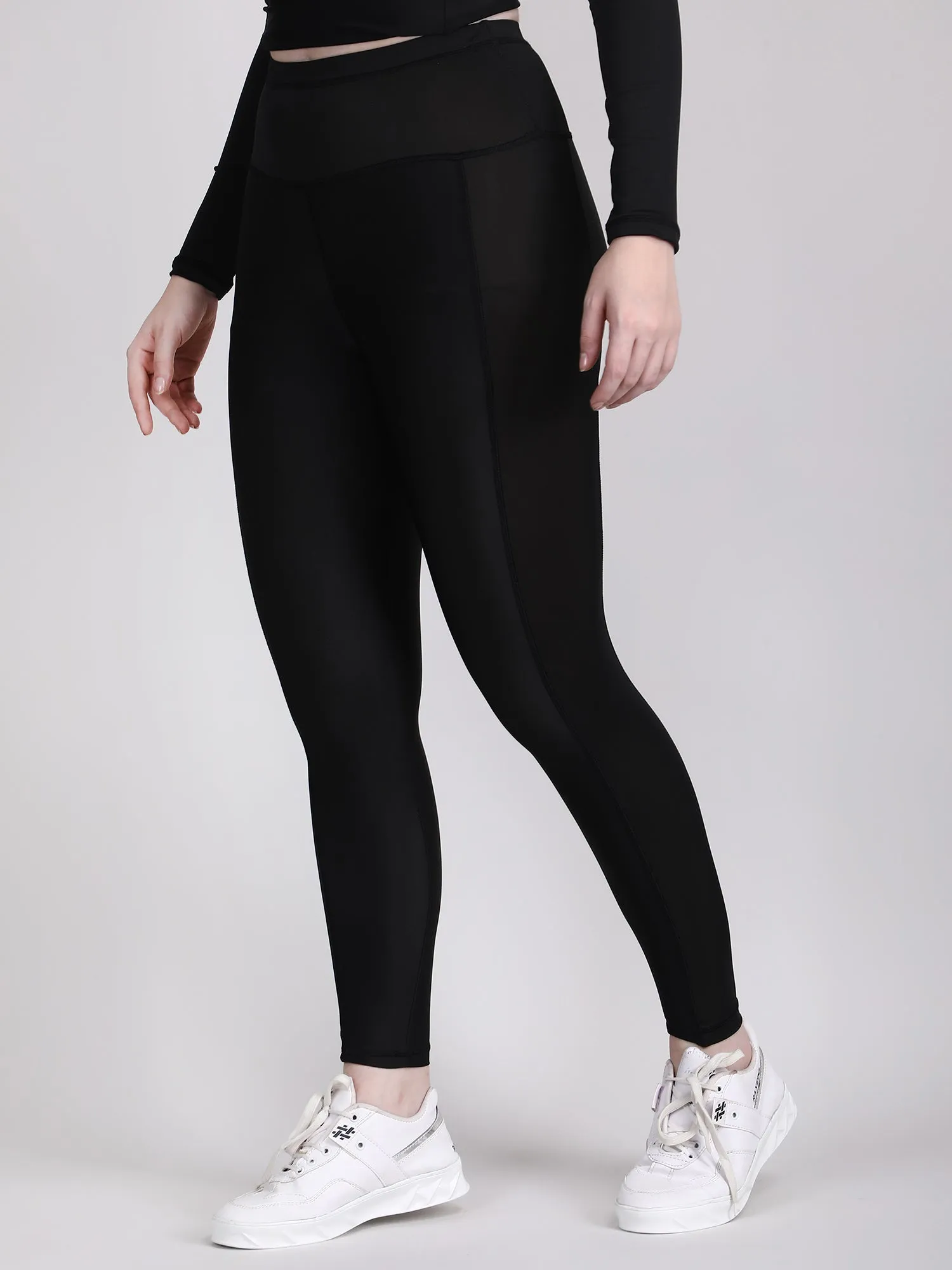 ankle leggings - High Waisted