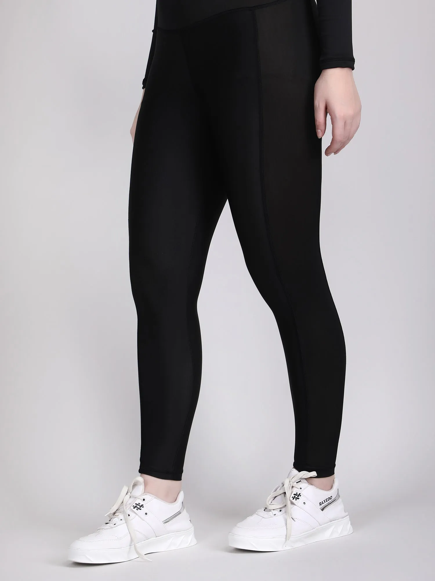 ankle leggings - High Waisted