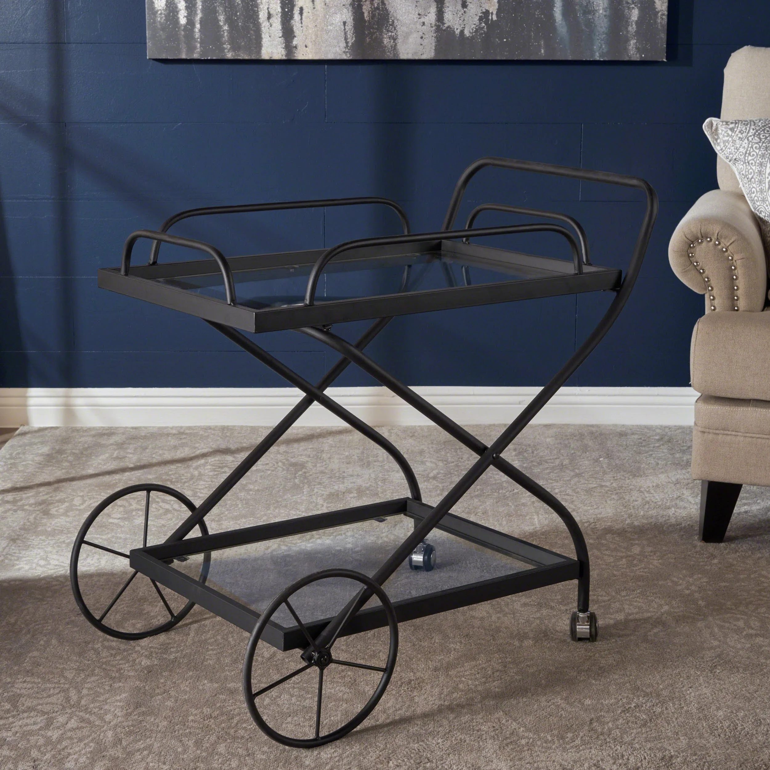 Indoor/Outdoor Bar Cart