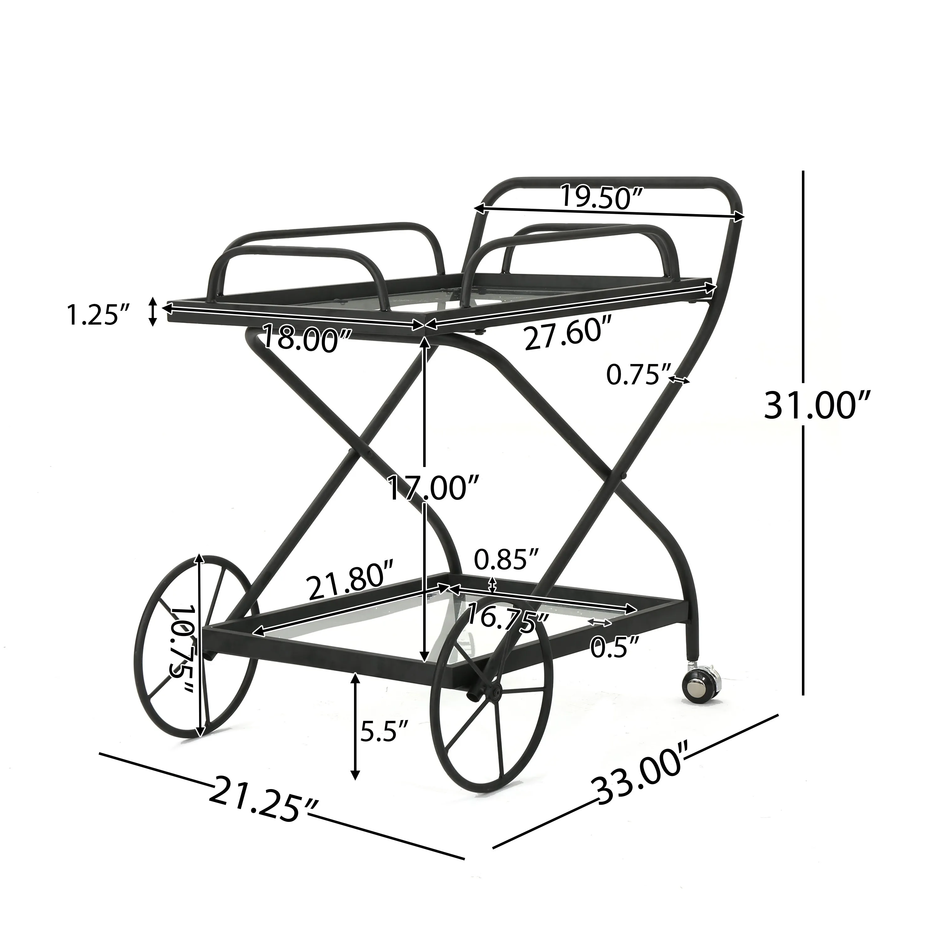 Indoor/Outdoor Bar Cart
