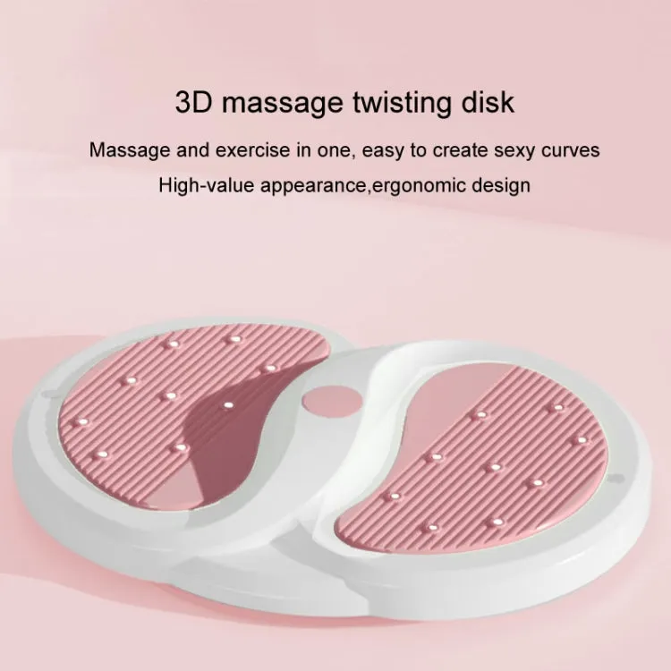 Mute Waist Twisting Disk Home Magnets Exercise Waist Sports Fitness Equipment, Color: Purple
