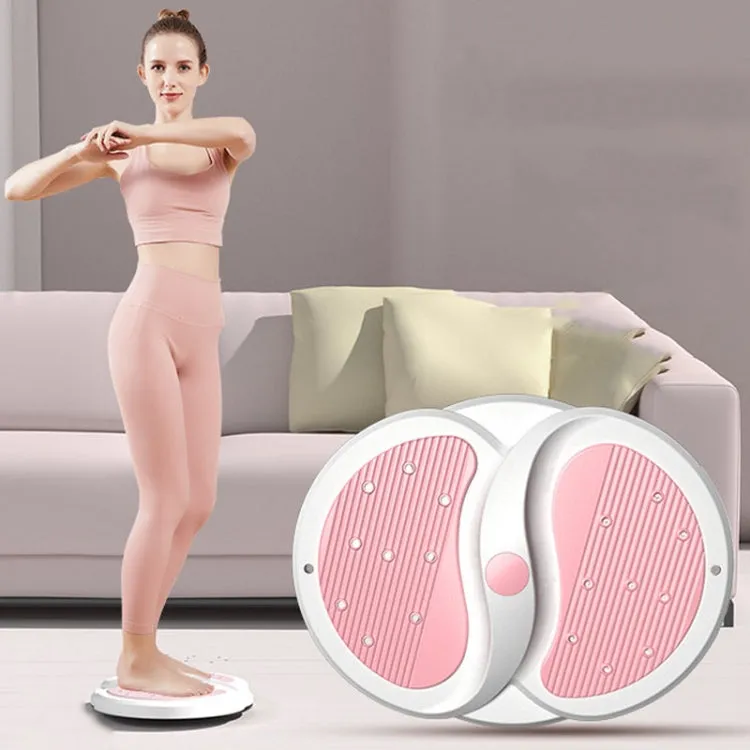 Mute Waist Twisting Disk Home Magnets Exercise Waist Sports Fitness Equipment, Color: Purple