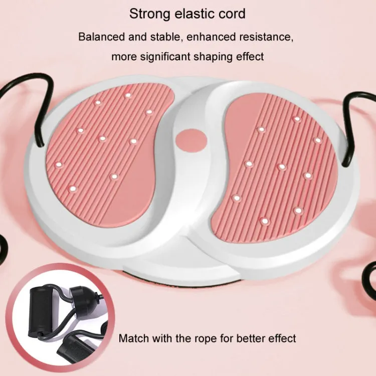 Mute Waist Twisting Disk Home Magnets Exercise Waist Sports Fitness Equipment, Color: Purple